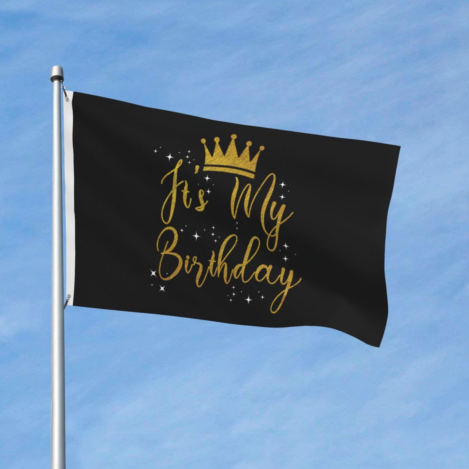 Amazon.com : It's My Birthday Flags 3 X 5 Ft Outdoor Banner Double